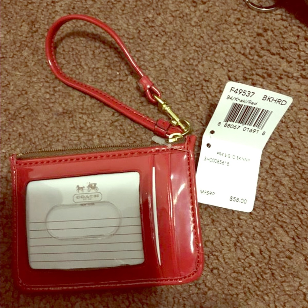 Coach wristlets